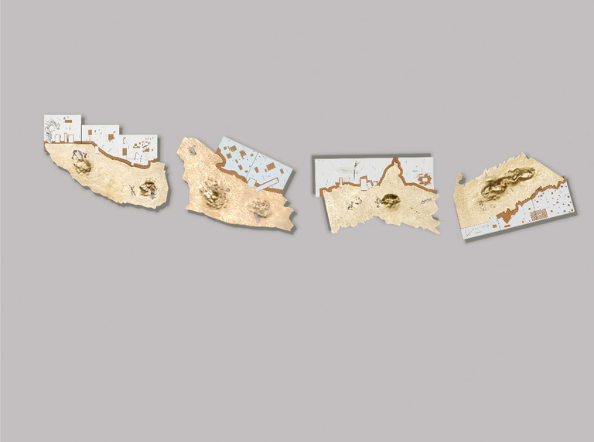 The river at the dusk