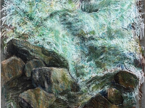 To carry the embrace of the river current