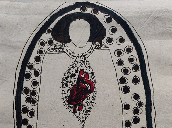 Untitled, 06.04.2020 (from the Blood Book)