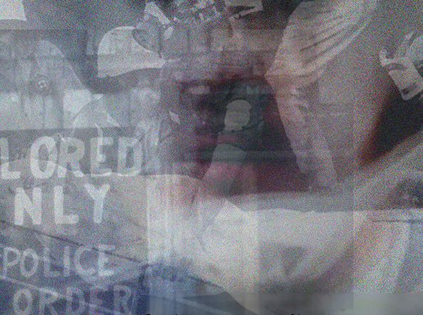 Get That Camera Out Of Here I Am Warning You (Precarious-Collage)