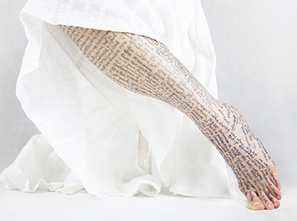 Page No. 09, from the Body Texts Series