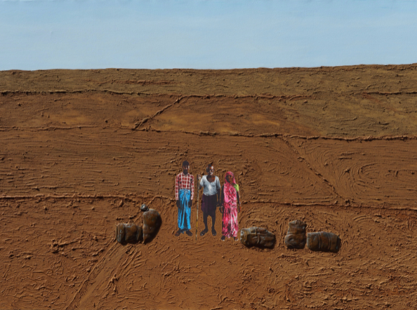 We only have this piece of land