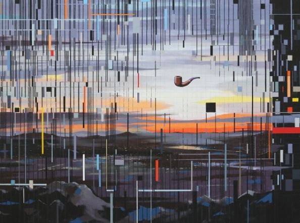 when language kills music departs ( the sun went down on everything that was not a pipe)